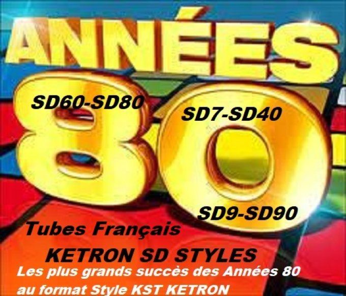 KETRON SD Spécial Années 80 Français