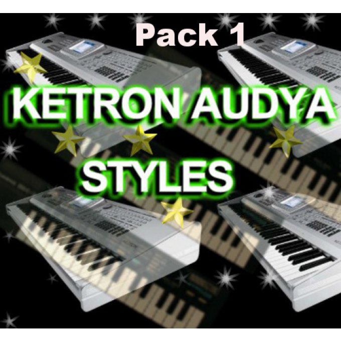 Styles Pack AUDYA  4-5-8 KETRON  Pack 1