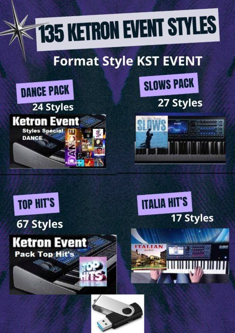 Expansion 135 Styles (Tous nos Packs Styles Dispos)