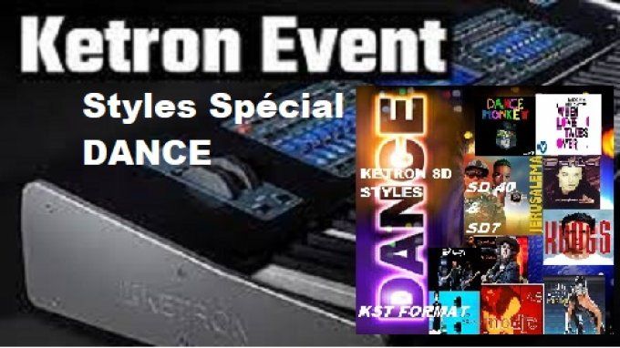 KETRON EVENT DANCE PACK & 80' Années 80