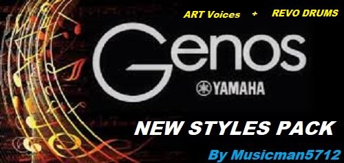 GENOS & PSR SX 900 Styles Pack (REVO Drum-ART Voices)