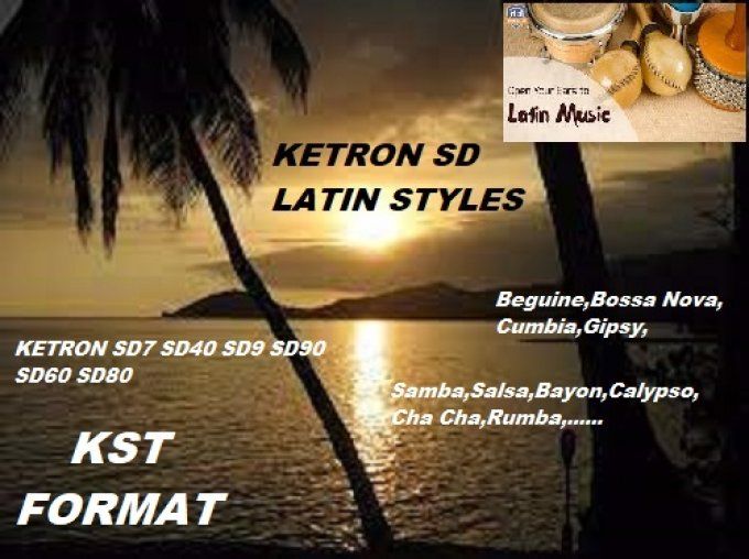 Pack Styles LATINO KETRON SD7 SD40 SD9 SD90 SD60 SD80