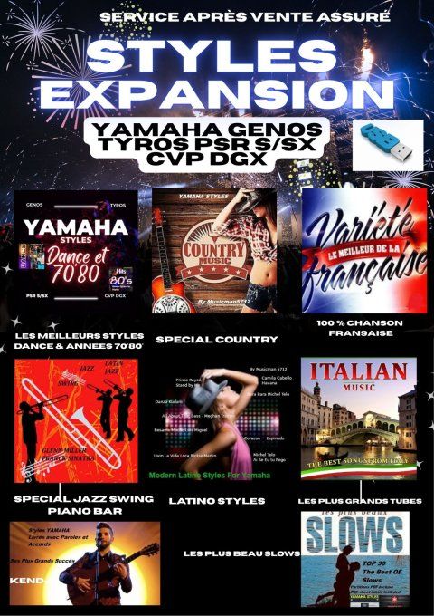Offre Spéciale Styles "Dance,Années 70'80',Piano Bar,Slows,Tubes Italiens,Chanson Française,Country,