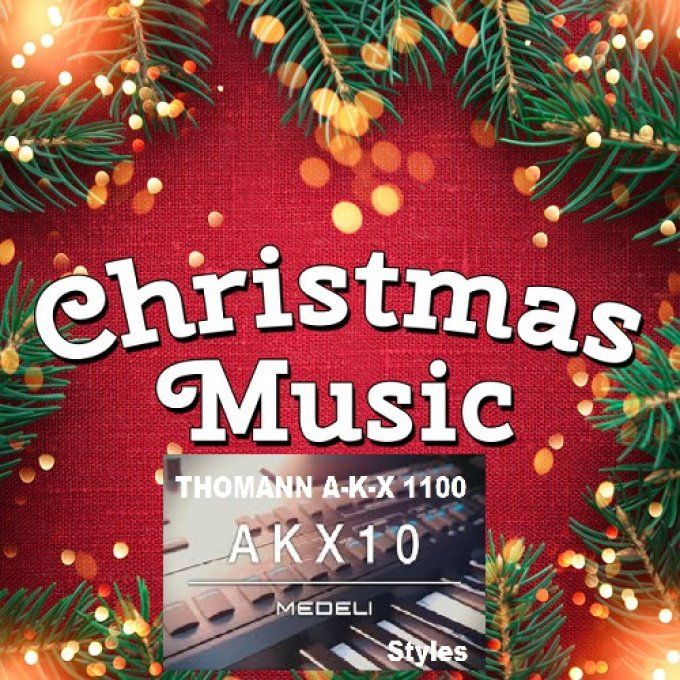 Christmas Styles Medeli AK X10 AK603 & Thomann AKX 1100