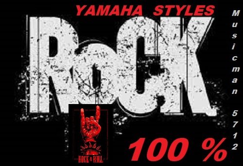 ROCK PACK 100 % STYLES YAMAHA (QUEEN,U2, ZZ TOP,ROLLING STONES,JOE COCKER)